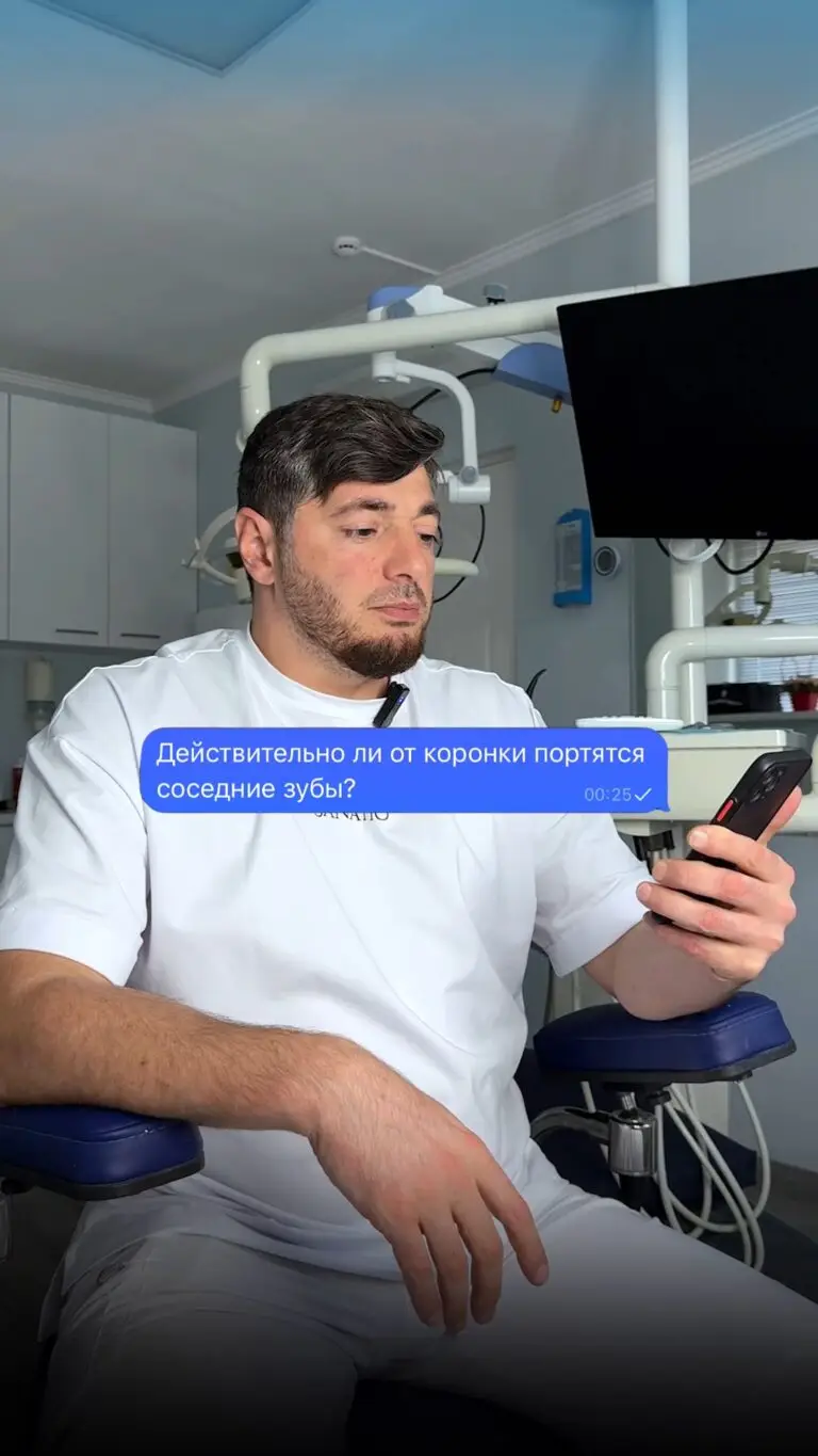 Действительно ли от коронки портятся соседние зубы