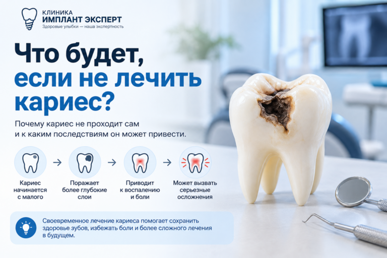 Что будет, если не лечить кариес — последствия нелеченного кариеса