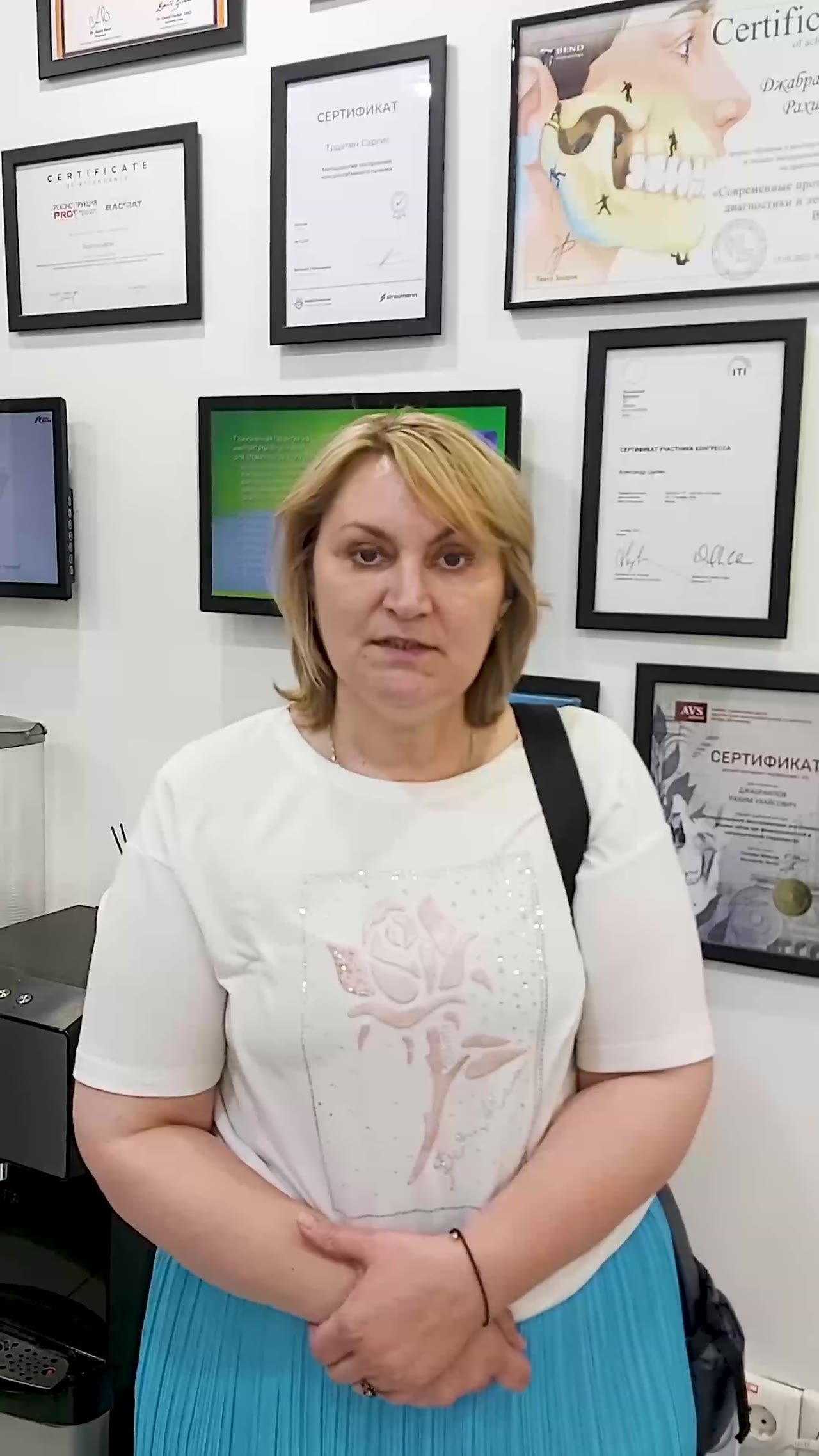 Отзыв пациента о лечении зубов — видео