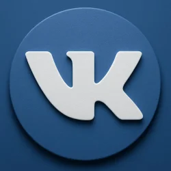 Отзывы пациентов о стоматологии синий значок вконтакте в минималистичном стиле